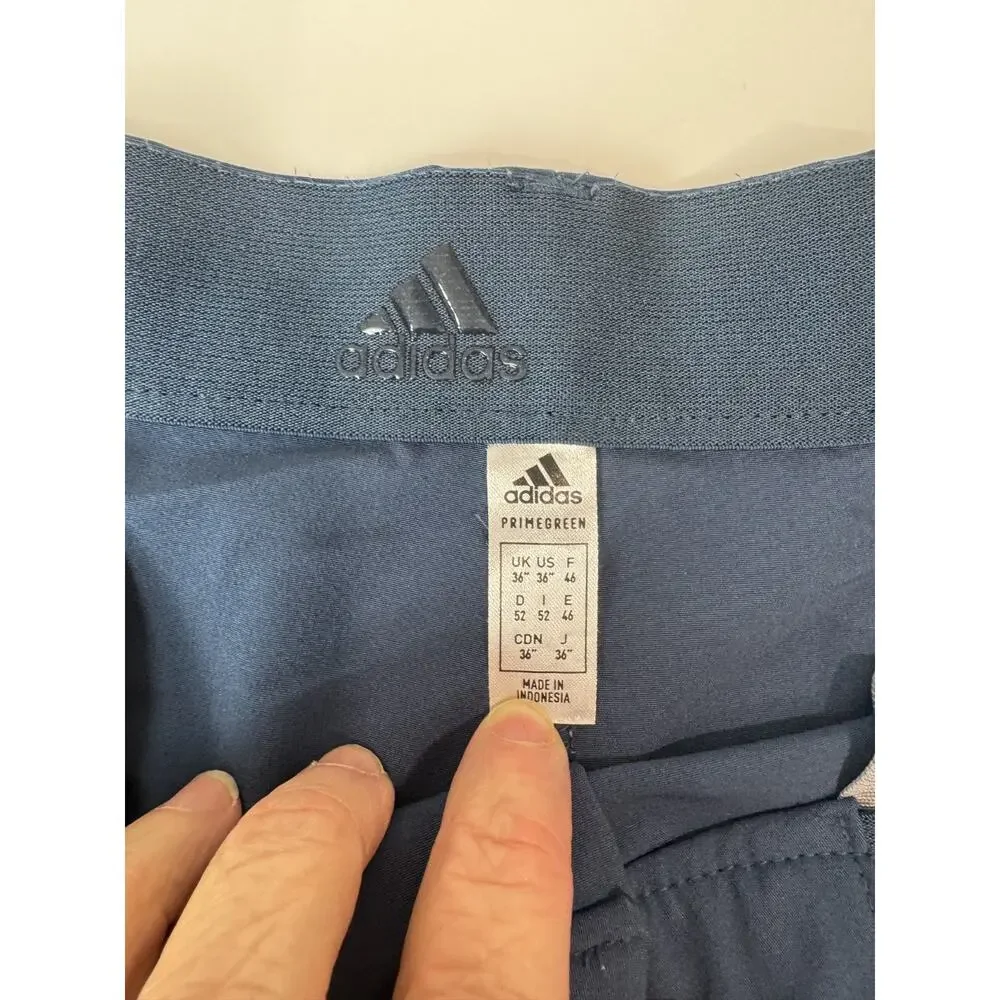 Adidas Ultimate 365 Primegreen Golf Shorts Men 36 Blue Performance GM0323